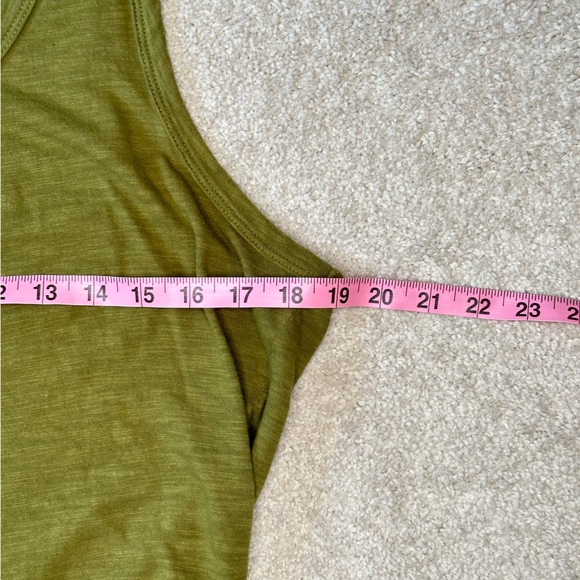 Free People Tee Off Bodysuit, Size L, Olive Green - Picture 7 of 9